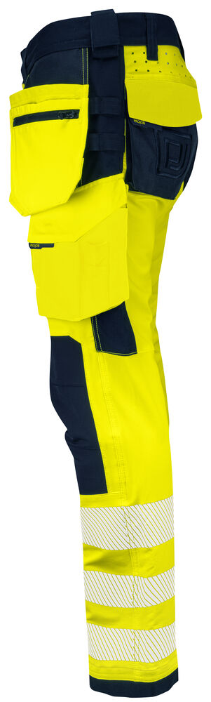 6573 BUNDHOSE VOLLSTRETCH MIT HÄNGETASCHEN EN ISO 20471 KLASSE 2