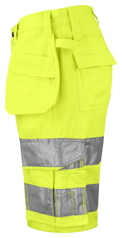 6535 WARNSCHUTZ SHORTS MIT HÄNGETASCHEN EN ISO 20471 KLASSE 2 MODERNER SCHNITT