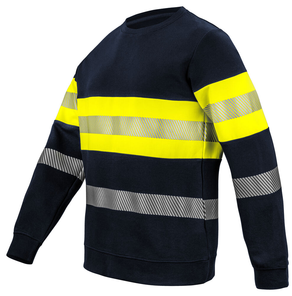 6129 SWEATSHIRT EN ISO 20471 KLASSE 1