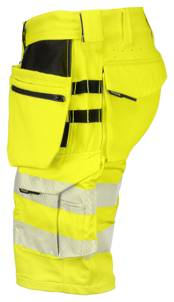 6575 SHORTS VOLLSTRETCH MIT HÄNGETASCHEN EN ISO 20471 KLASSE 2/1