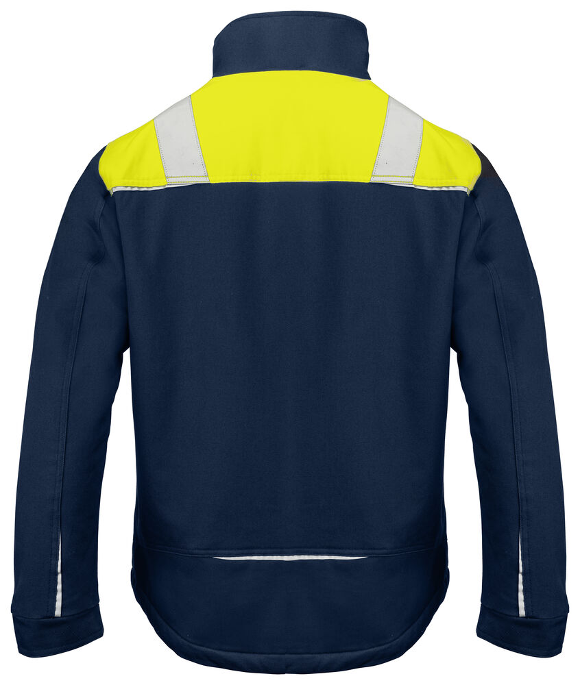 5438 GEFÜTTERTE JACKE MIT KONTRASTELEMENTEN
