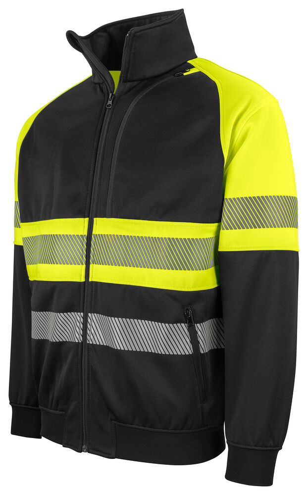 6120 SWEATSHIRT JACKE EN ISO 20471 KLASSE 1