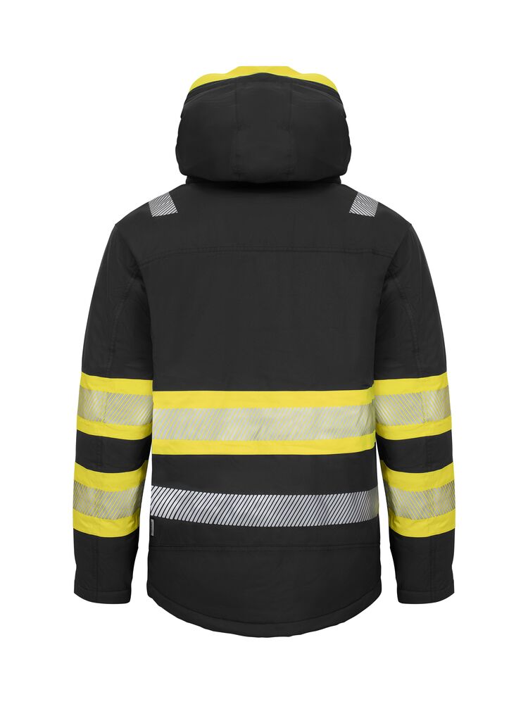 6446 GEFÜTTERTE WIND- UND WASSERDICHTE JACKE EN ISO 20471 KLASSE 1