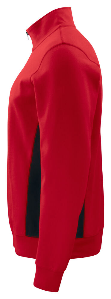 2128 SWEATSHIRT HALF ZIP MIT KONTRASTELEMENTEN