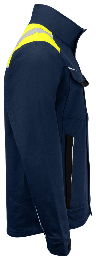 5437 JACKE MIT KONTRASTELEMENTEN