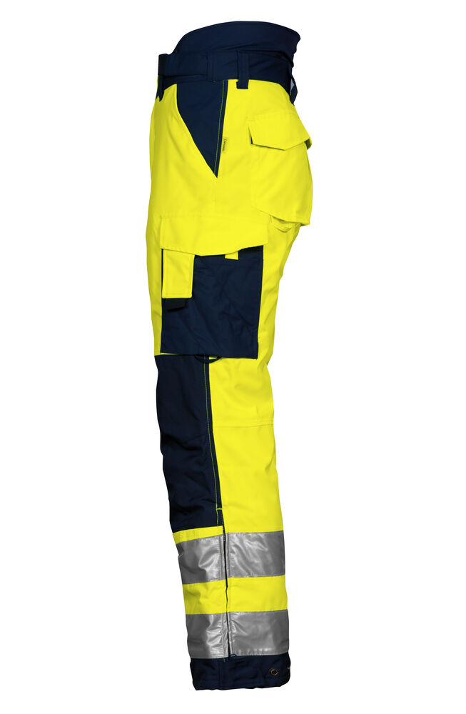 6514 GEFÜTTERTE HOSE MIT KNIEVERSTÄRKUNG EN ISO 20471 KLASSE 2