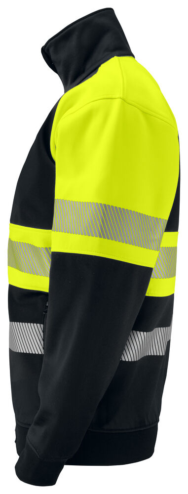 6120 SWEATSHIRT JACKE EN ISO 20471 KLASSE 1