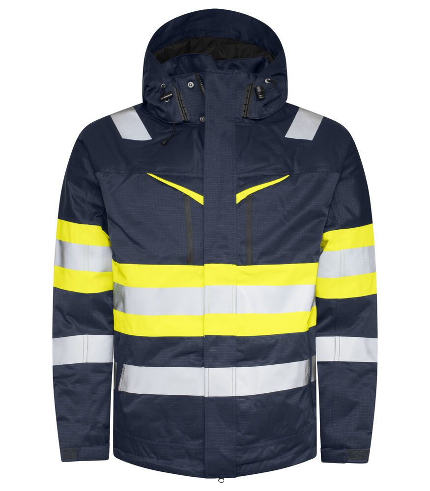 6454 GEFÜTTERTE FUNKTIONSJACKE EN ISO 20471 CLASS 1