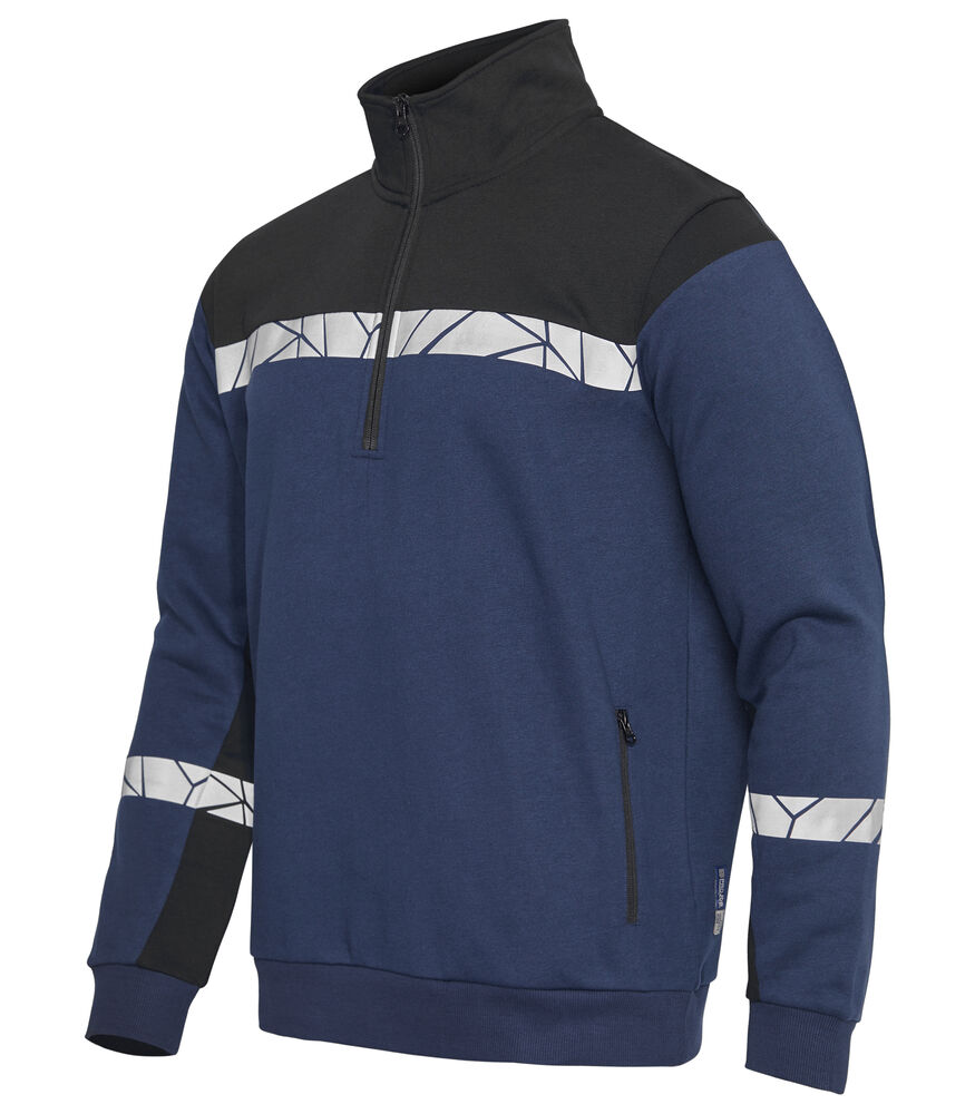 7102 SWEATSHIRT HALF ZIP 7102 SWEATSHIRT HALF ZIP 9910-VIZ