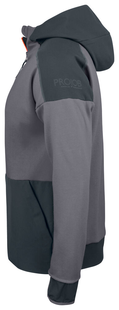 3120 KAPUZENJACKE MIT ELASTISCHEN SOFTSHELL ELEMENTEN