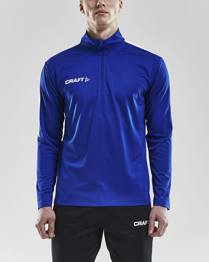 Progress Halfzip Ls Tee M