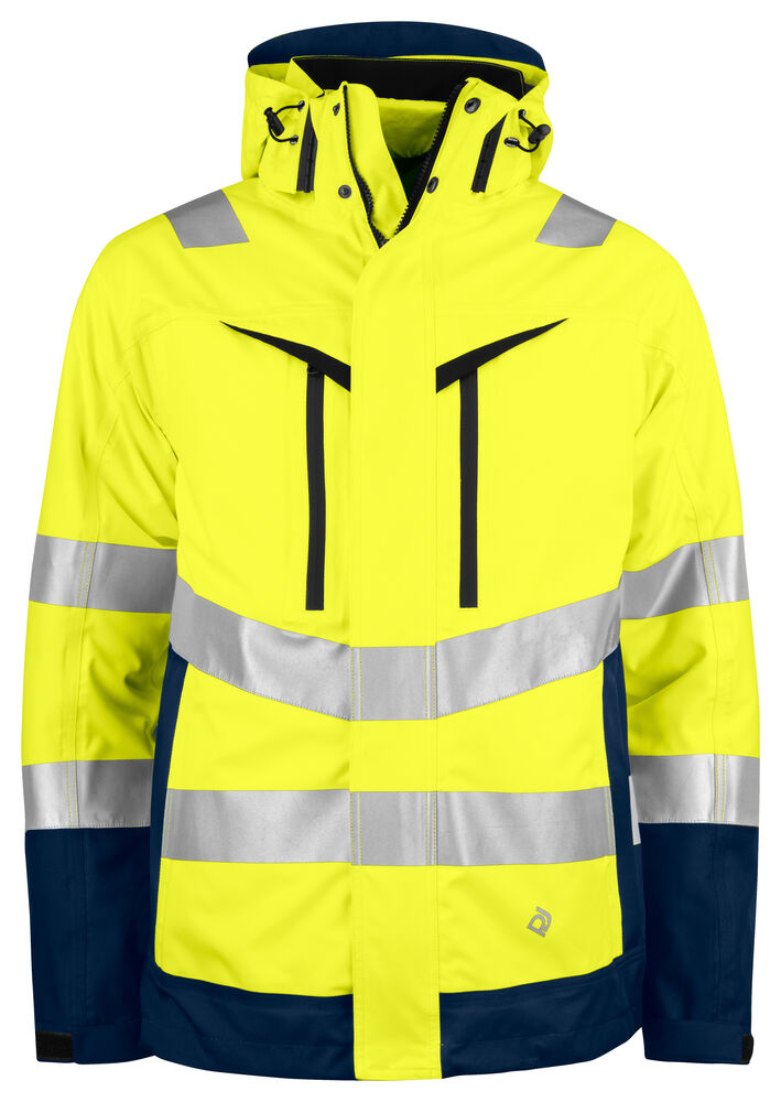 6445 WIND- UND WASSERDICHTER PARKA 3-IN-1 EN ISO 20471 KLASSE 3/2