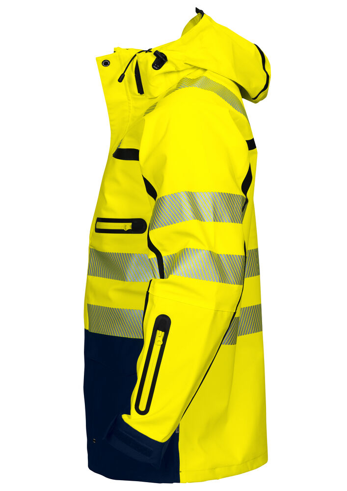 6417 WIND- UND WASSERDICHTER 3-LAGEN HARDSHELL PARKA EN ISO 20471 KLASSE 3/2