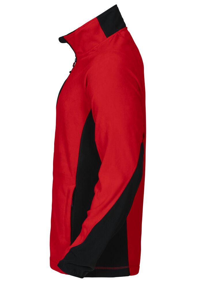 2325 MICROFLEECE JACKE MIT KONTRASTELEMENTEN