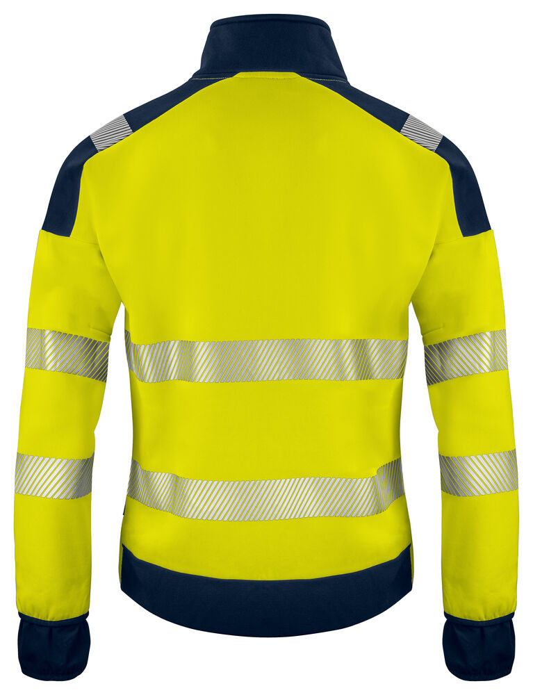 6109 FULL ZIP SWEAT JACKE EN ISO 20471 KLASSE 3/2