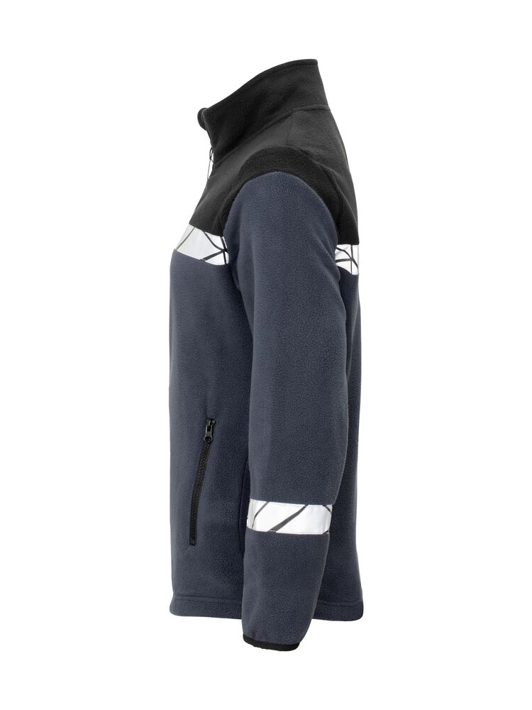 7301 DAMEN FLEECE JACKE 7301 DAMEN FLEECE JACKE 9910-VIZ