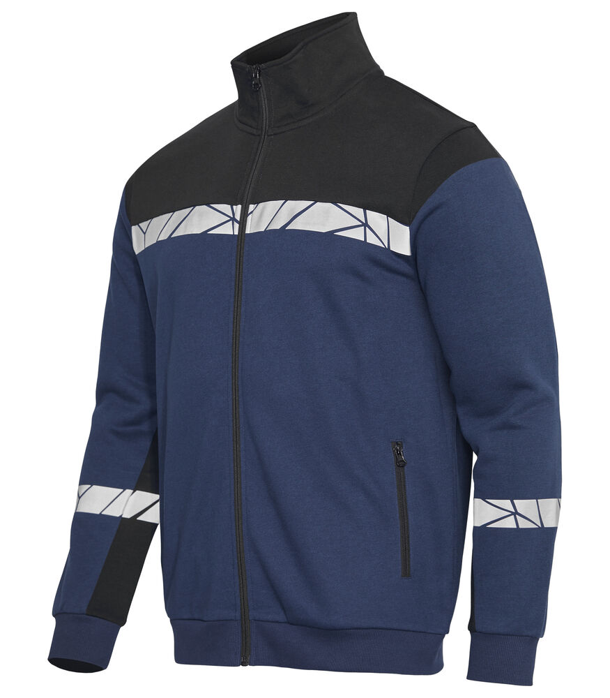 7103 FULL ZIP SWEAT JACKE 7103 FULL ZIP SWEAT JACKE 9910-VIZ