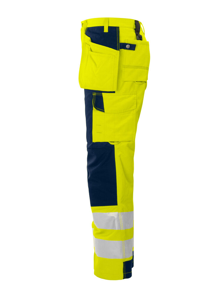 6506 ARBEITSHOSE MIT KNIEVERSTÄRKUNG UND HÄNGETASCHEN EN ISO 20471 KLASSE 2